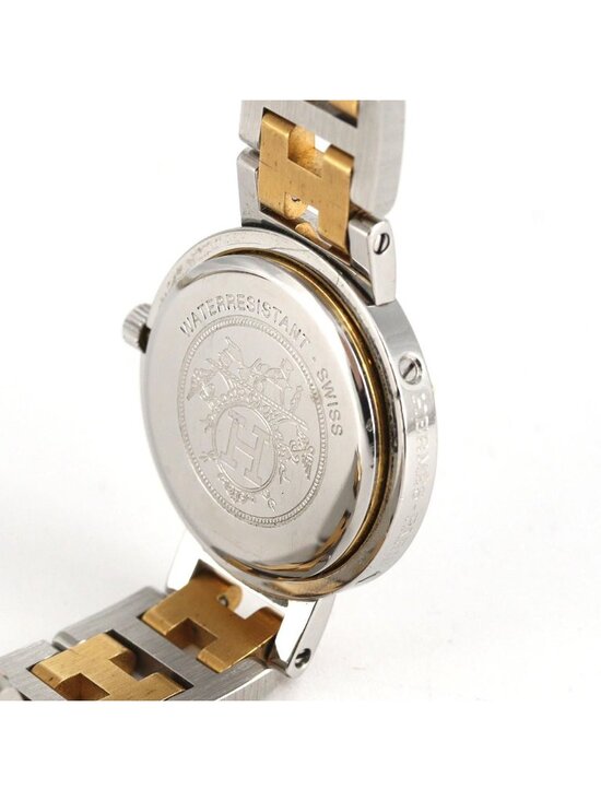Hermes Clipper Quartz Watch White main image 5